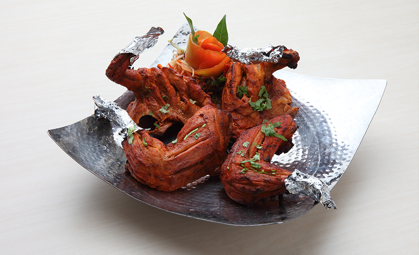 Chicken kabab at Garam Masala