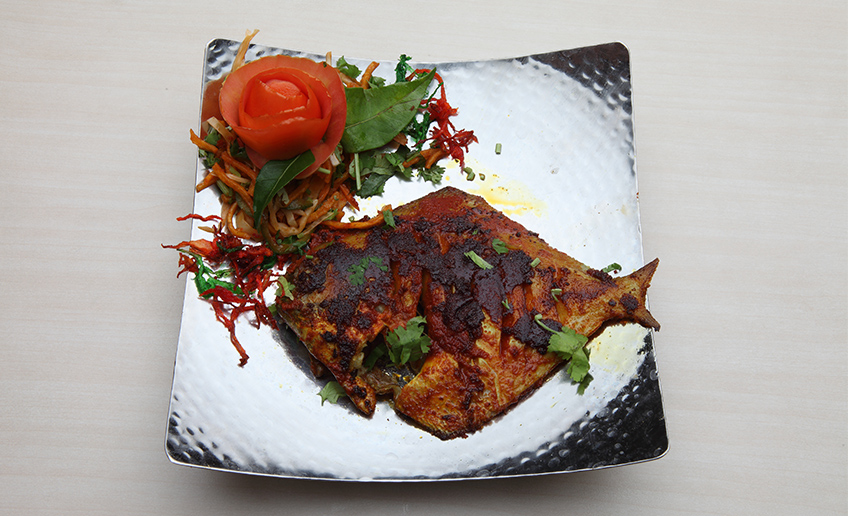 Sea food at Garam Masala